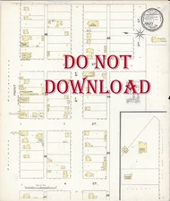 Niles California COPY 1896 Detailed Town Map   17" X 20" Print