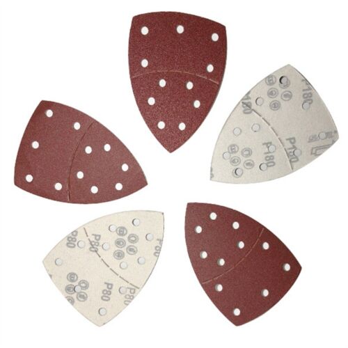 Pads Abrasive Paper Mouse Sanding Sheets Detail Palm Sander For Bosch PSM 100A - Picture 4 of 13
