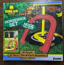 Franklin Kong-Air Sports Horseshoe Set HUGE 14" Size NEW 