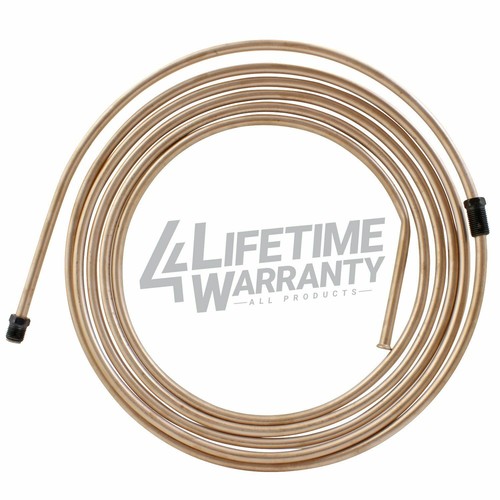 4LIFETIMELINES 1/4 Copper Nickel 12 ft Coil Flared & Fitted - Picture 9 of 9
