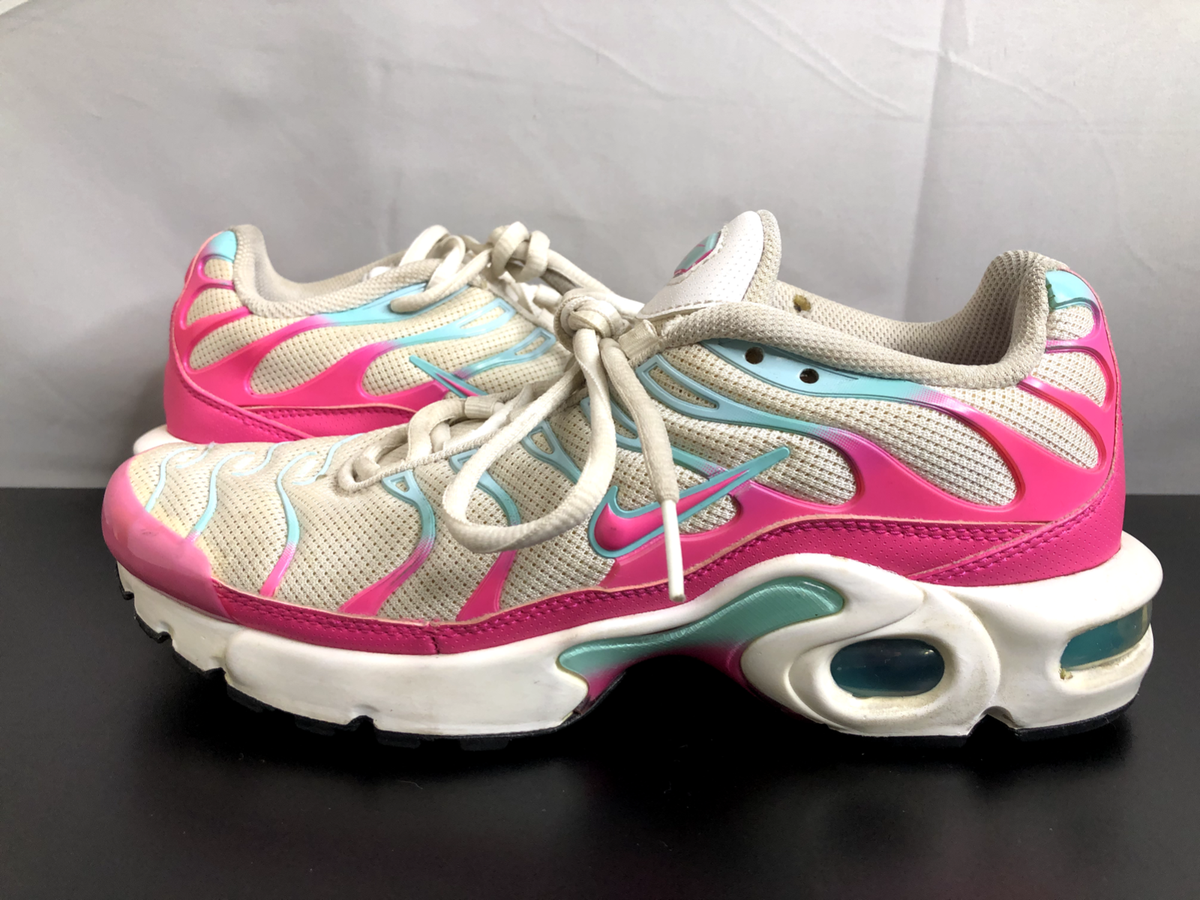 HOT Pink Nike Air Max Plus South Beach Size (GS) Nike Air Max