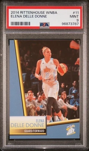 2014 Rittenhouse WNBA Elena Delle Donne #11 PSA 9 Chicago Sky Washington Mystics