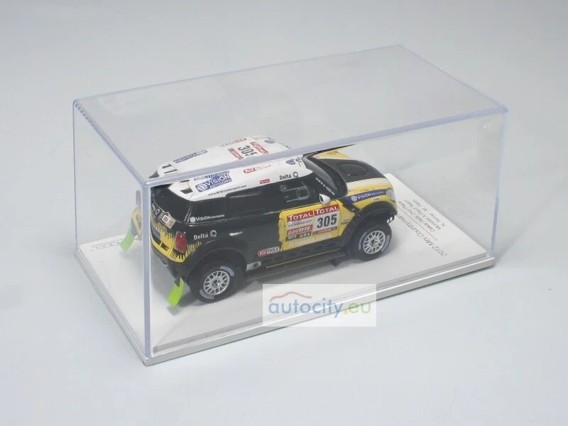 TSM 2012 MINI COUNTRYMAN ALL4 RACING #305 DAKAR RALLY 2ND PLACE MONSTE TSM144343 - Immagine 3 di 4