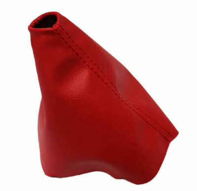 Fits 05-13 Chevrolet Corvette C6 Real Leather Manual Shift Boot Red | eBay