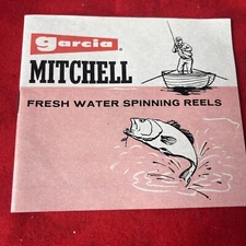 GARCIA MITCHELL FRESH WATER SPINNING REELS BOOKLET (35a)