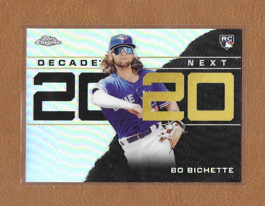 2020 Topps Chrome Bo Bichette Rookie Card Decades Best Refractor