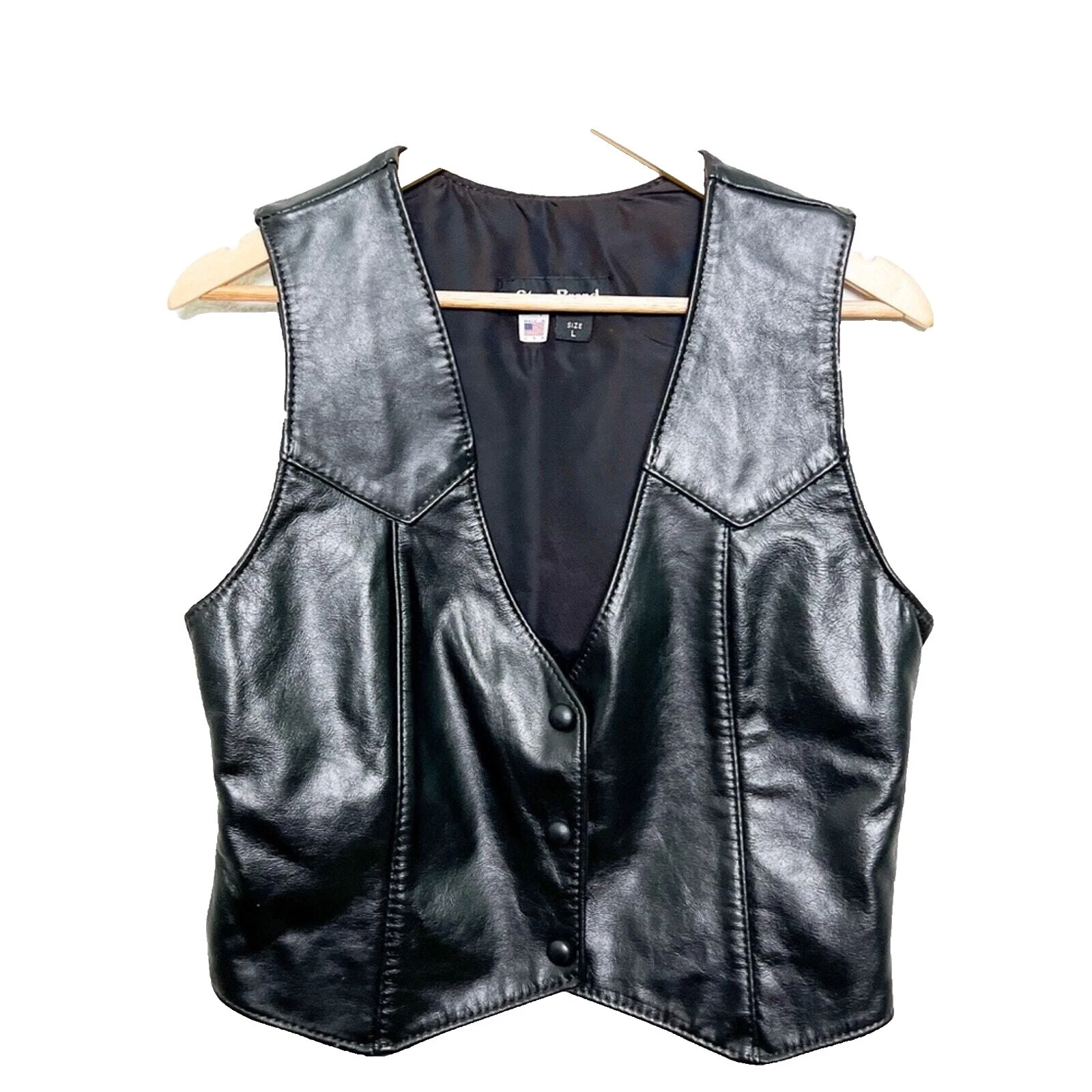 Leather Vintage Tops for Women