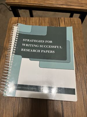 Strategies for Writing Successful Research Papers by James D. Lester (Spiral)
