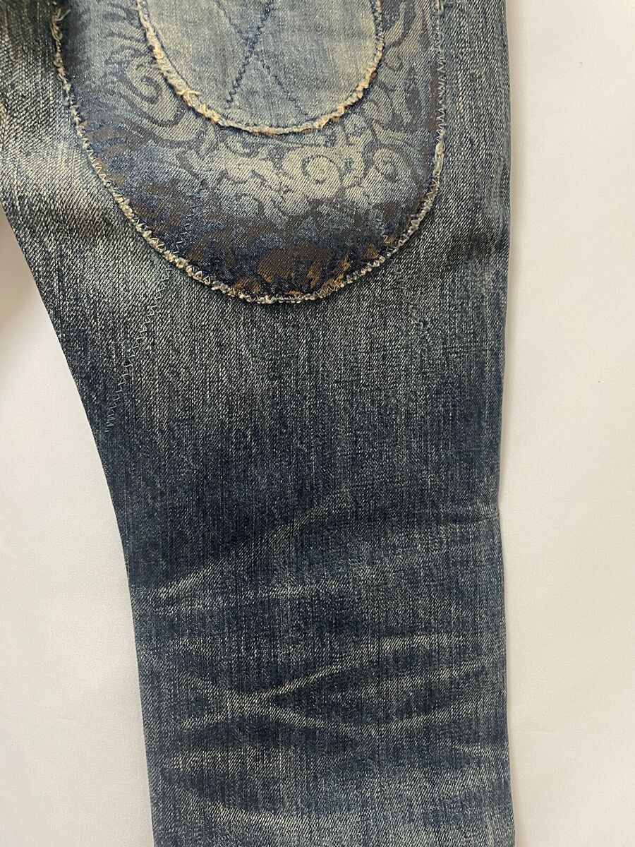 kapital パッチワーク made in japan ストレートデニム 28