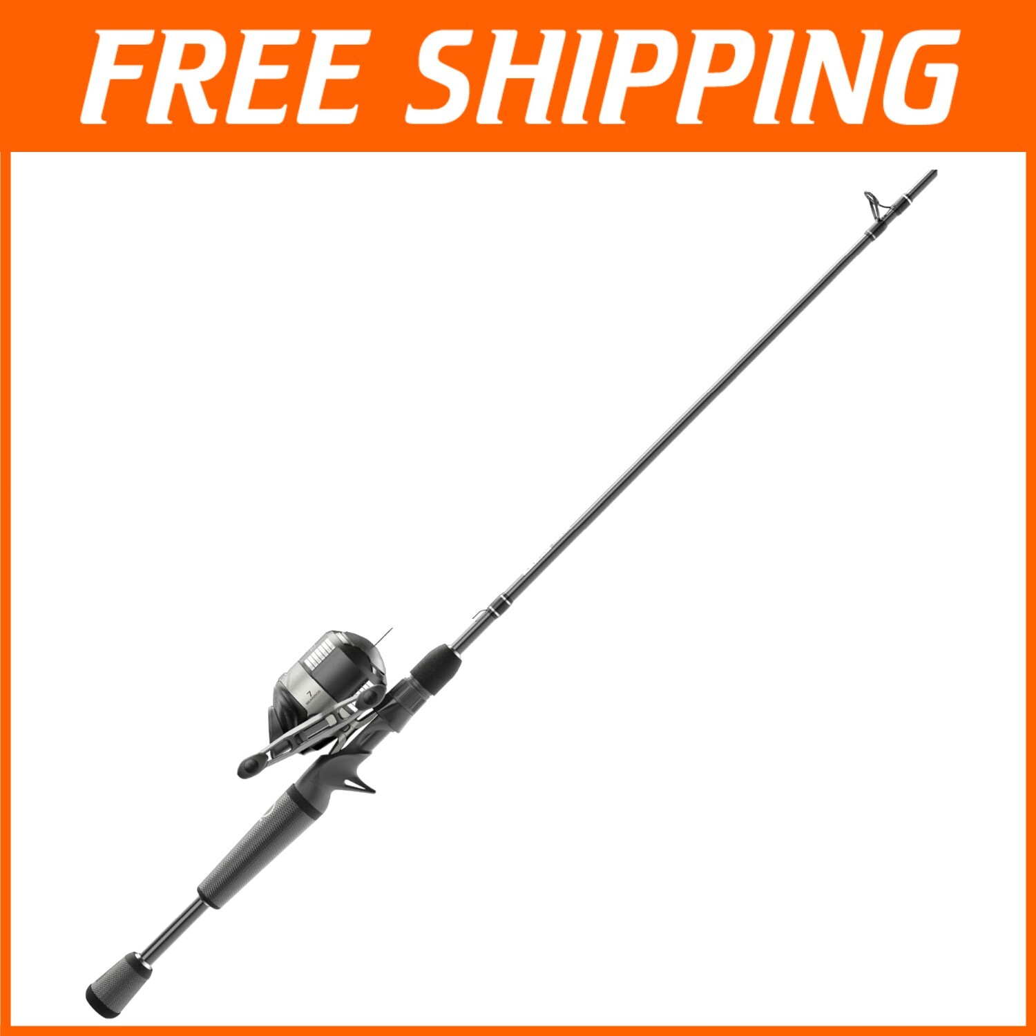 Fast Action Spincast Fishing Rod & 30 Reel Combo - Perfect for Bass & Catfish