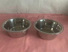Stainless Steel Multi-purpose Bowl Made in India Set of  2 Bowls