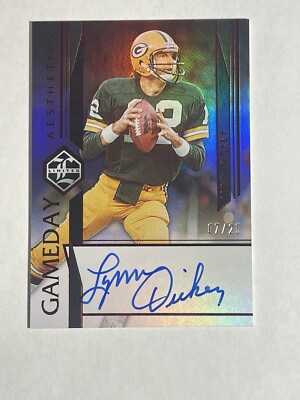 Lynn Dickey 2023 Panini Limited #GDA-LDI Gameday Aesthetics Auto /25