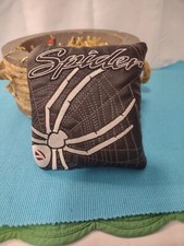 TaylorMade Spider X black mallet putter headcover.     MM 