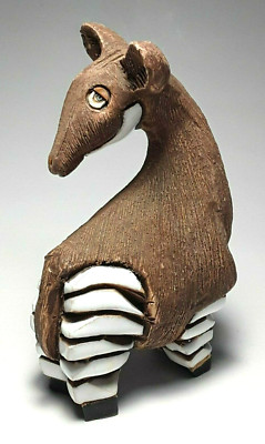 Artesania Riconada OKAPI #65 Figurine Rare Retired Artist Signed- AS IS Flaw