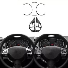 6Pcs Carbon Fiber Speedometer&Steering Wheel ...