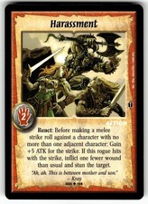 2005 Warlord Saga of the Storm: Hero's Gambit Card 25/158 UC Harassment