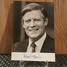 Helmut Schmidt Postkarte Ungelaufen SPD Autog...
