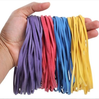 Mr. Pen- Large Assorted Color Rubber Bands, 120 Pack, Giant Elastics for Office