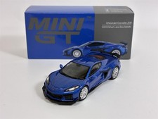 Chevrolet Corvette Z06 2023 Elkhart Lake Blue RHD 1:64 Mini GT MGT00892R