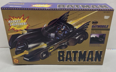 1989 BATMAN BATMOBILE Rocket Launcher & Cocoon Toy Biz Vehicle NEW in Box NICE!