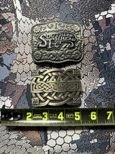 Bergamot Celtic Cross Knot V-258 Southern Thread Metal Belt Buckles Free Ship