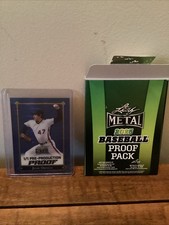 Jesse Orosco 2025 Leaf Metal Baseball 1/1 Pre Production Proof -METS