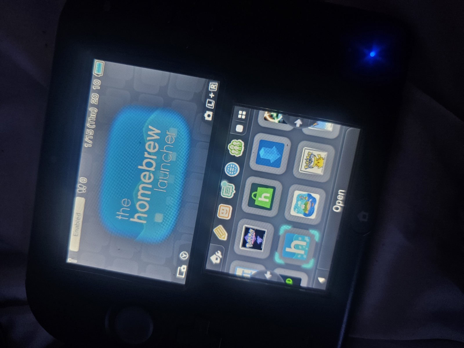 Modded 2ds. Complete Homebrew Apps Installed/pokemon Roms Downloaded