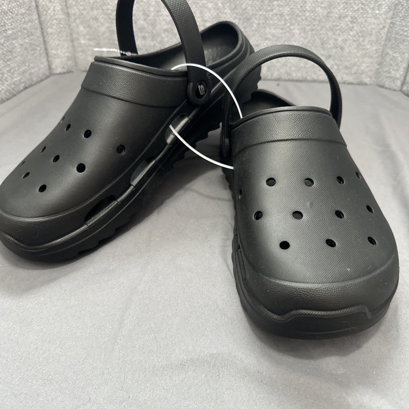 Skechers Men's Foamies Swifters Clog Black Men’s 13M image 9