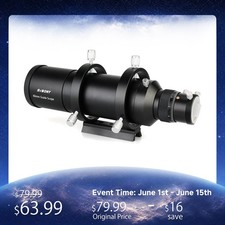 SVBONY SV106 60mm Guide Scope Finder Scope with Helical Focuser F4 For Telescope