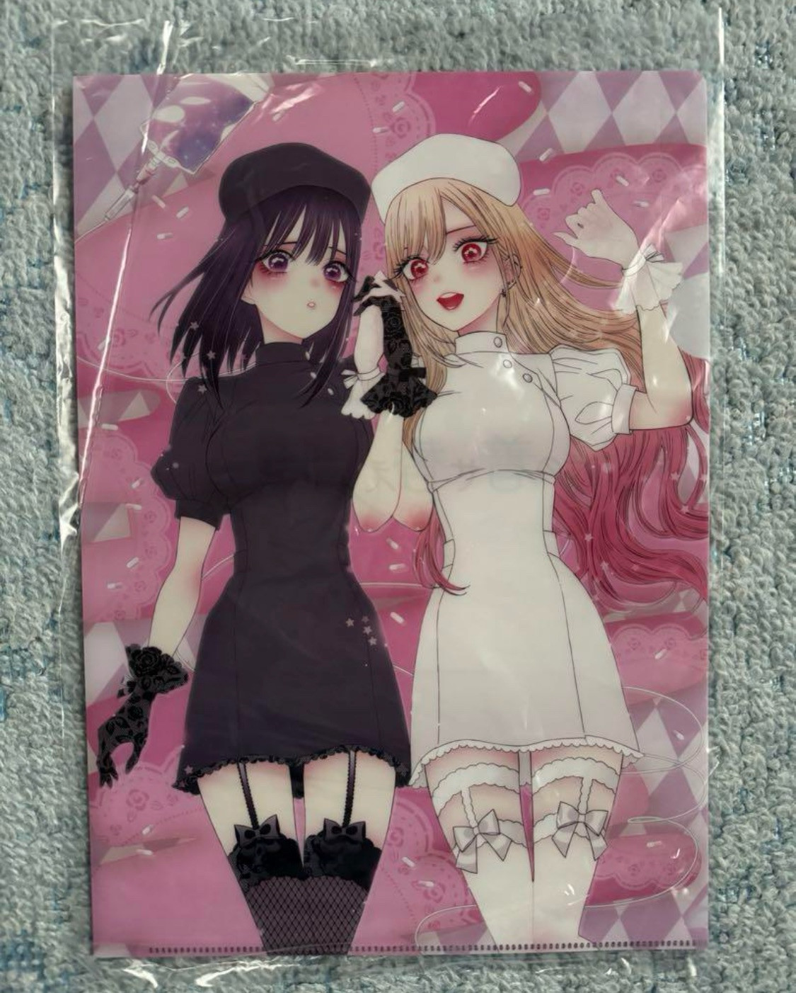 Marin Kitagawa Clear File - My Dress Up Darling Vol 7 Ltd Melon Books Sexy Nurse