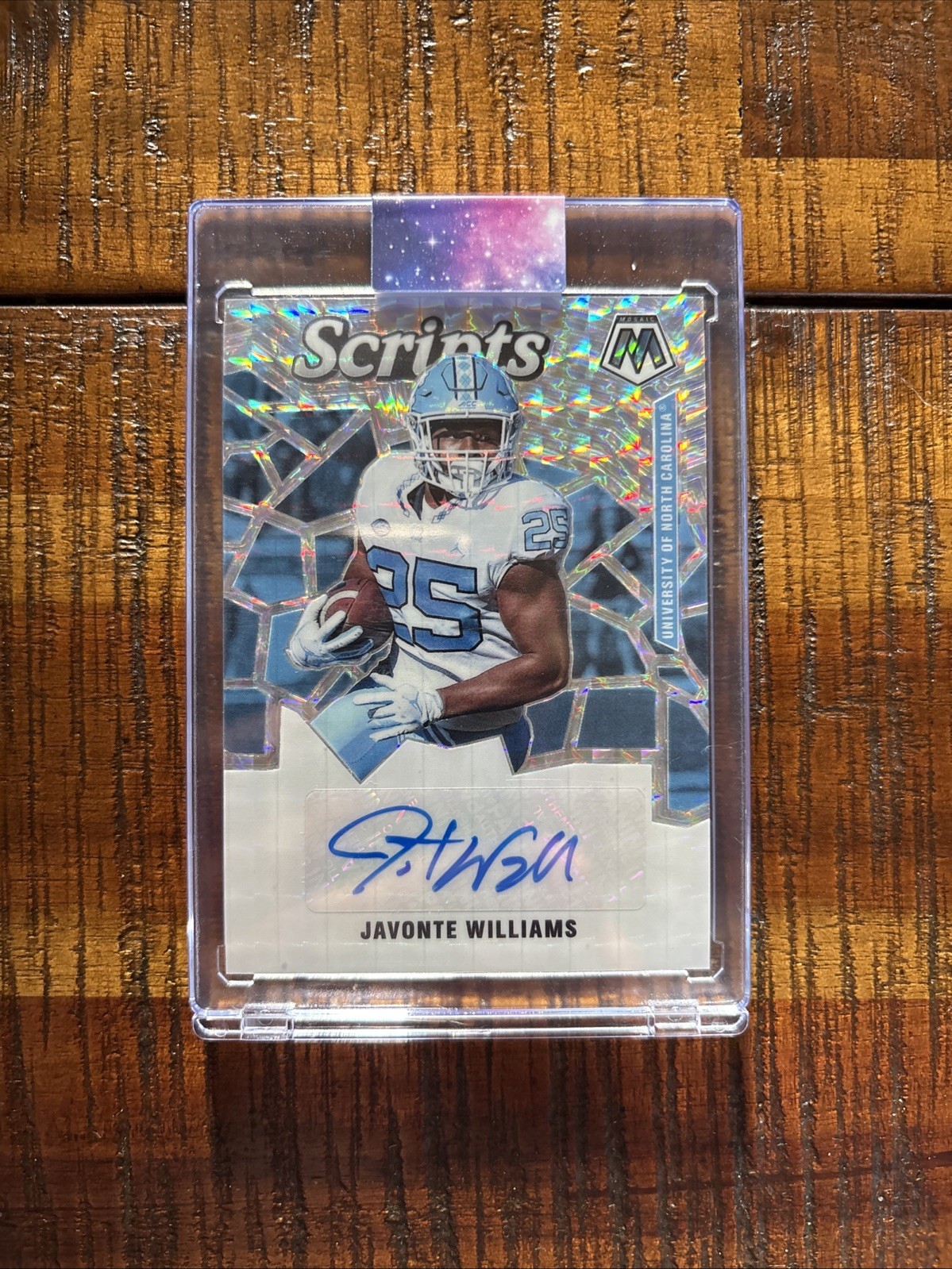 Javonte Williams Panini Mosaic Draft Picks Scripts #SMJV Base