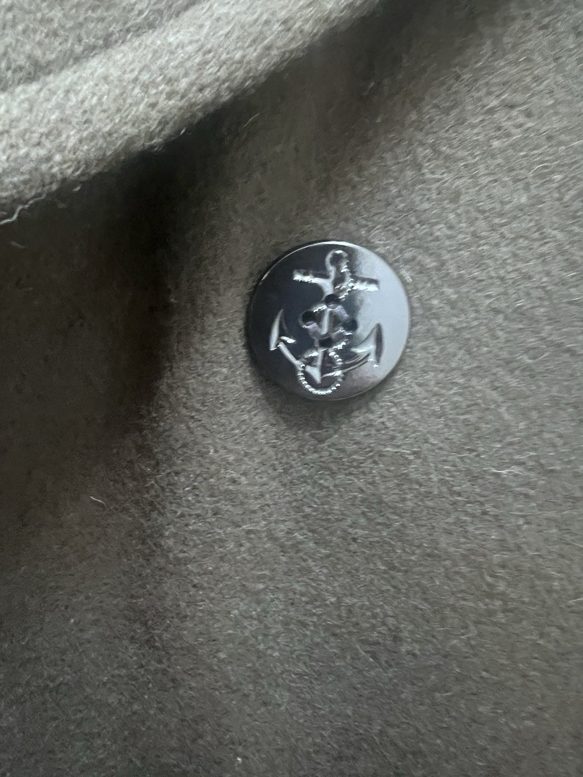 Sterlingwear Olive Green Peacoat Jacket Size 42R New Never Worn Wool Military 