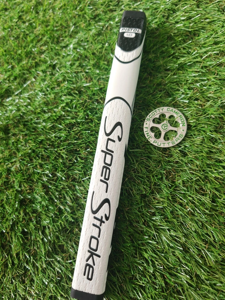TAYLORMADE Superstroke Zenergy Pistol 1.0 weiß schwarz Putter Golfgriff KOSTENLOSER BALLMARKIERER