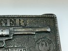 Vintage Ruger Southport Connecticut Revolver Gun Firearms Brass Belt Buckle — photo 8