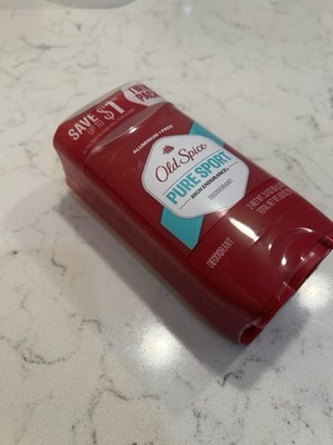 Old Spice Pure Sport Deodorant. 3.0OZPack Of 2. 