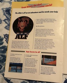 Vintage Team Sega Newsletter December 1989 Number 7 W/ Altered Beast Poster
