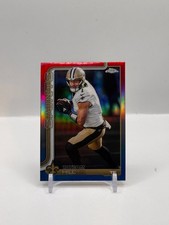 2025 Topps Chrome - Taysom Hill #222 - Red/White/Blue Refractor