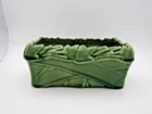 McCoy Pottery Green Rectangle Planter/ Windowsill Planter