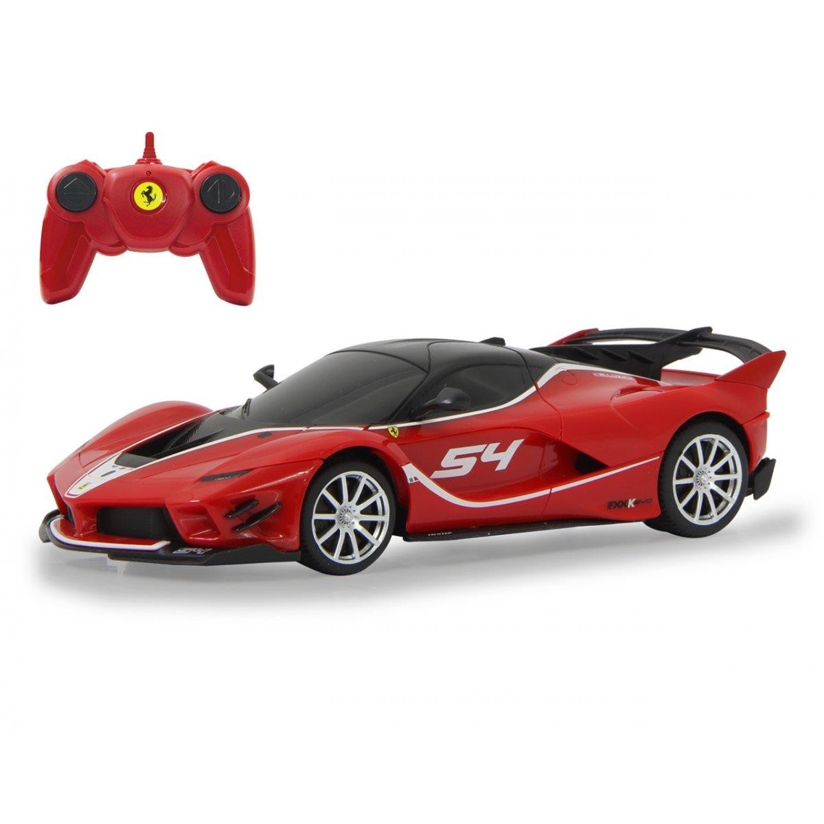 Ferrari FXX K Evo Jamara rouge : voiture de course télécommandée 2,4Ghz 1:24