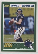 2014 Score Iconic Rookie Card Variations Drew Brees #3 1j2. rookie card picture
