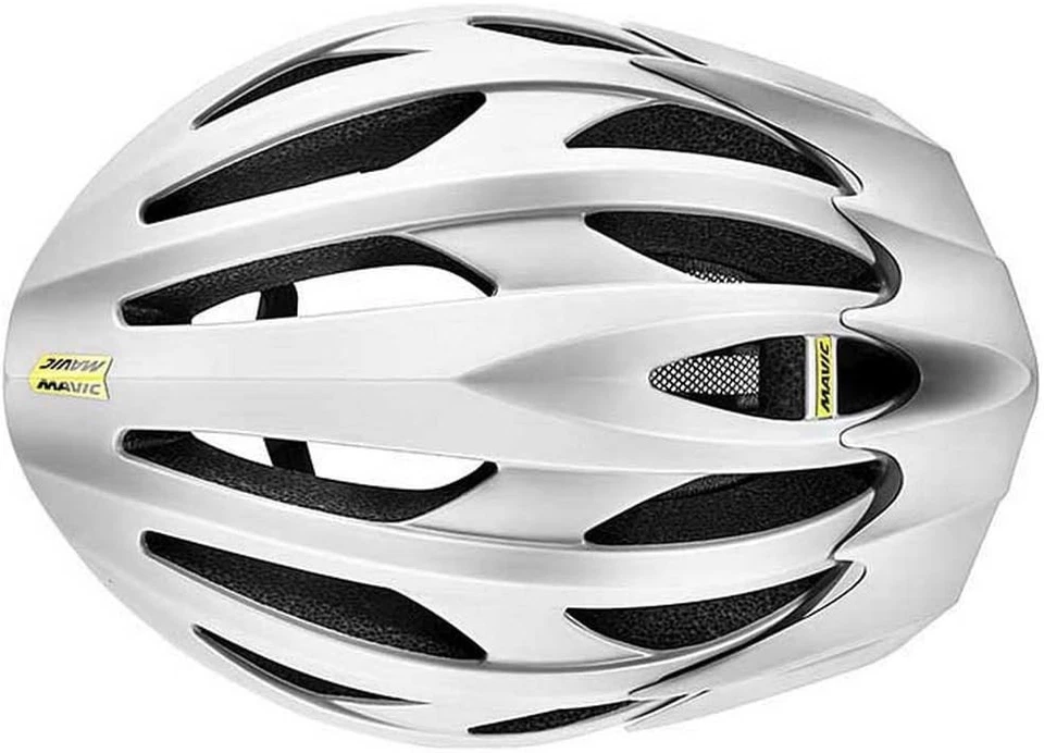 Casco blanco Mavic Crossride SL Elite (importación del Reino Unido) ciclismo aire acondicionado nuevo Foto 3 de 4