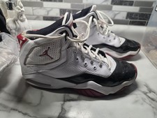 Jordan BLoyal White Black Red High Top Mens B...