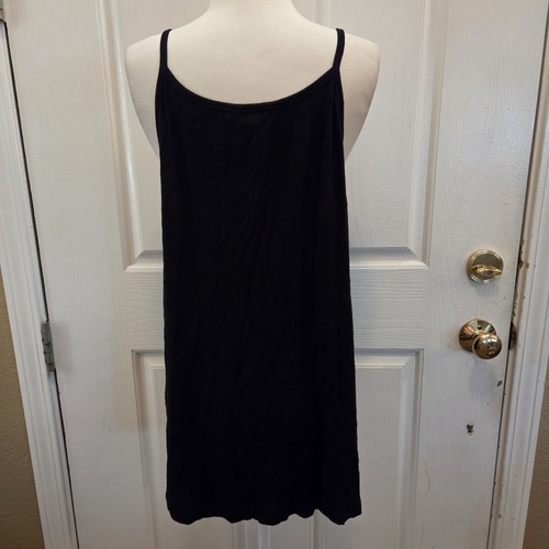 Camiseta sin mangas tórrida negra azabache borlas delanteras flecos festival de conciertos boho talla 1 1X - Imagen 6 de 7