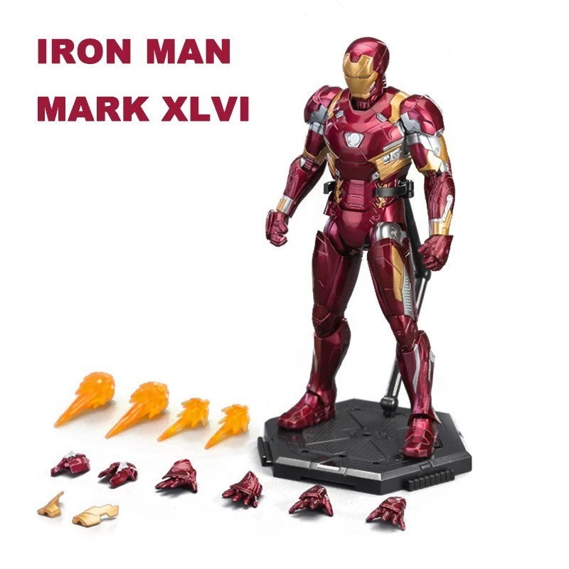 ZT Toys Marvel Ironman Mark III MK 3 Light up Ver.(official