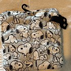 Peanuts Snoopy & Woodstock Gray/Black Cartoon Print set of potholders/oven mitts — photo 4