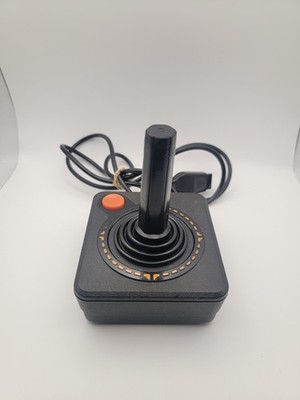 OEM Genuine Atari 2600 Wired Classic Joystick Controller Pad Black Vintage