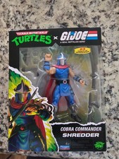 TMNT x G.I. Joe - Cobra Commander x Shredder Figure Playmates In Hand
