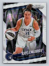 2025 Panini Prizm WNBA #45 Kayla McBride White Seismic Prizms
