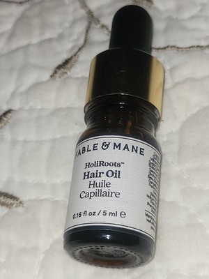 Fable and Mane HoliRoots Hair Oil 0.16 fl oz 5ml Trial Size New Mini Size