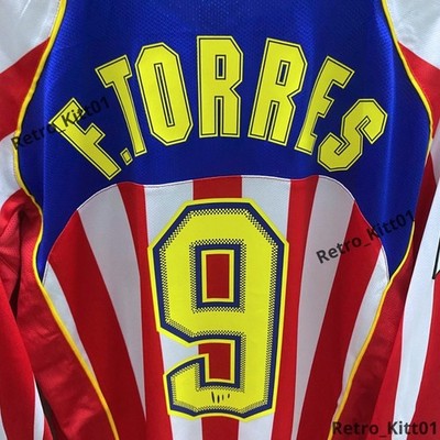 Fernando Torres 9 Atletico Madrid 2004/05 SpiderMan Retro Long